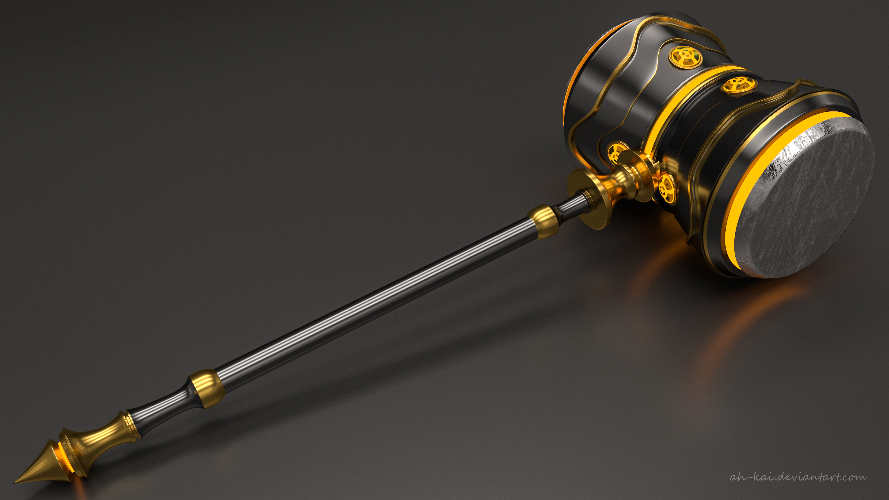 Scifi Hammer 8 by AHKai on DeviantArt