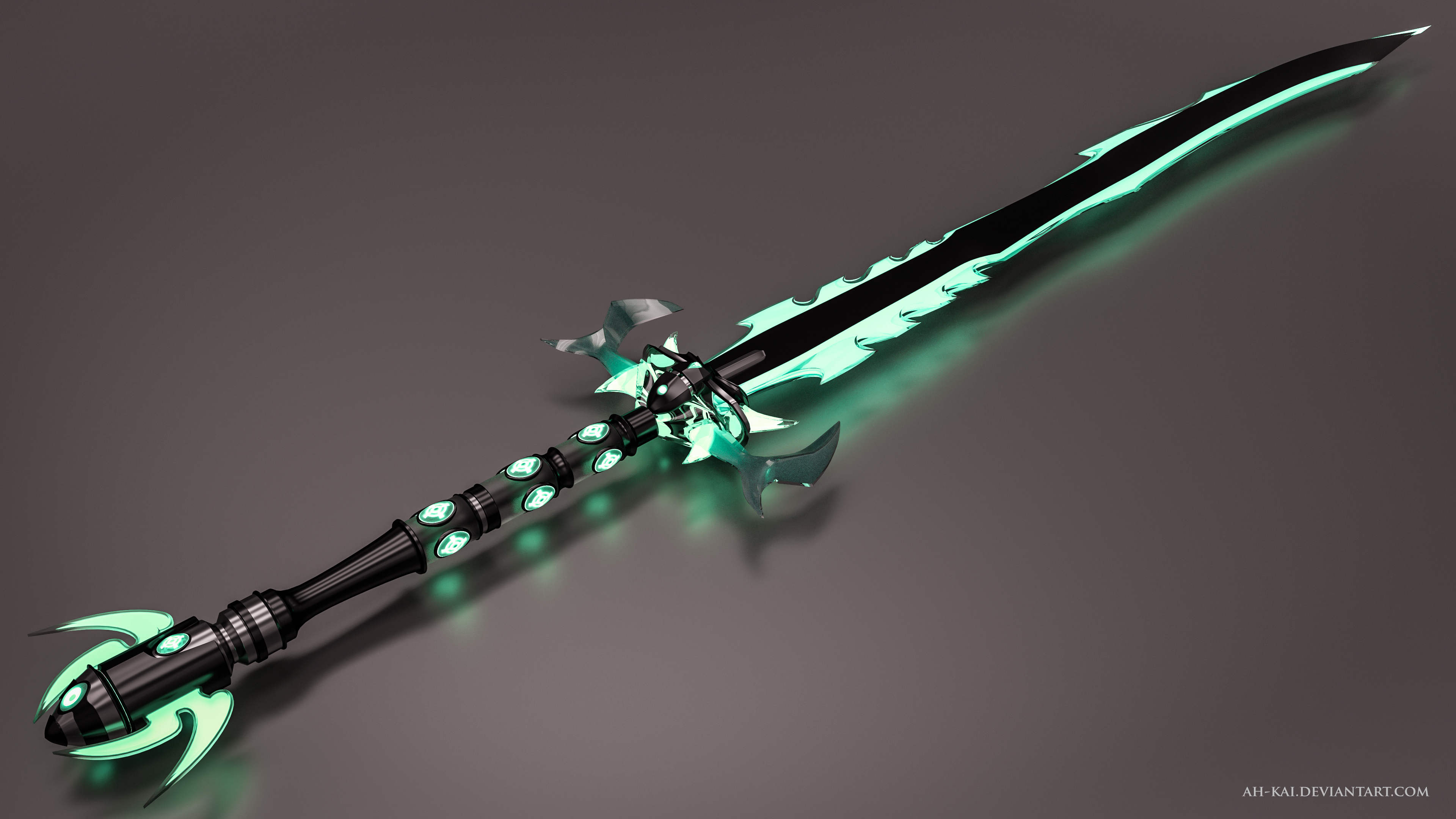 futuristic sword