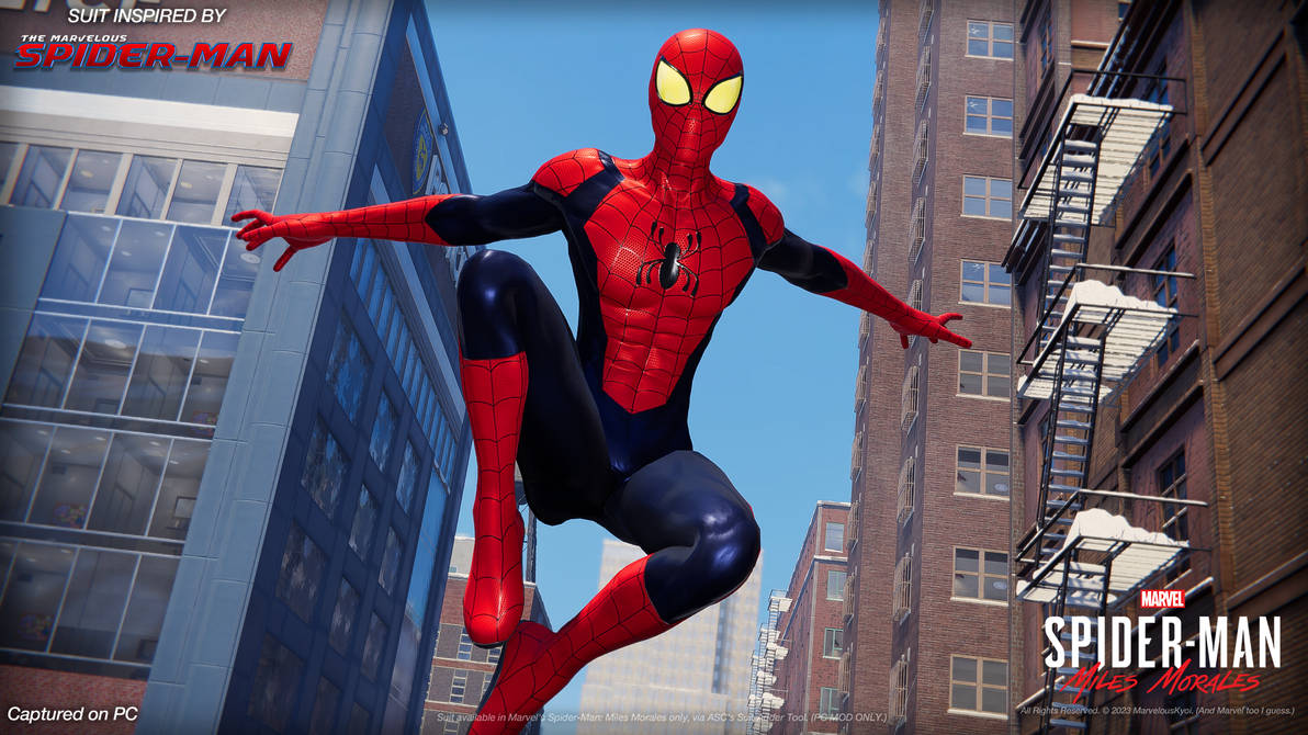 Marvel's Spider-Man: Miles Morales - 141 Suit Mod by MarvelEarth