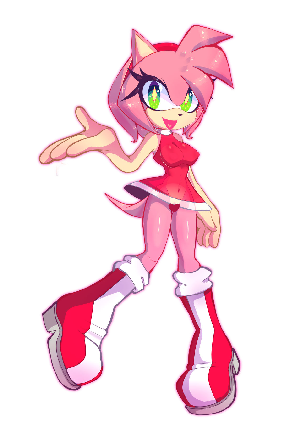 Amy Rose Fanart by Onz402 on DeviantArt Amy Rose Fanart by Onz402 on DeviantArt