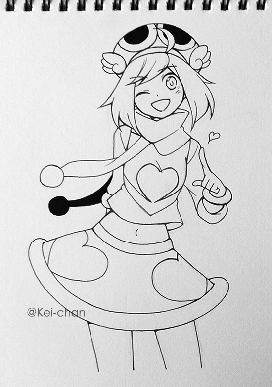 Deka Amitie traditional inking practice