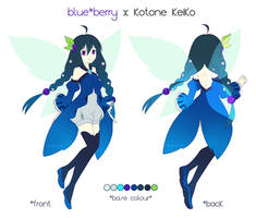 -UTAU- Blue*Berry Keiko reference