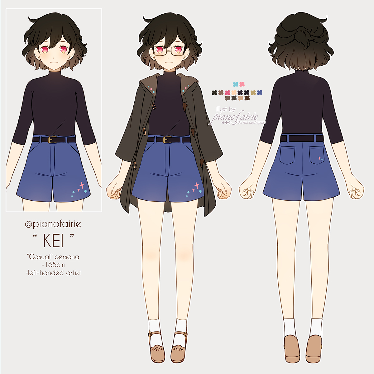 2021 Persona reference sheet by pianofairie411 on DeviantArt