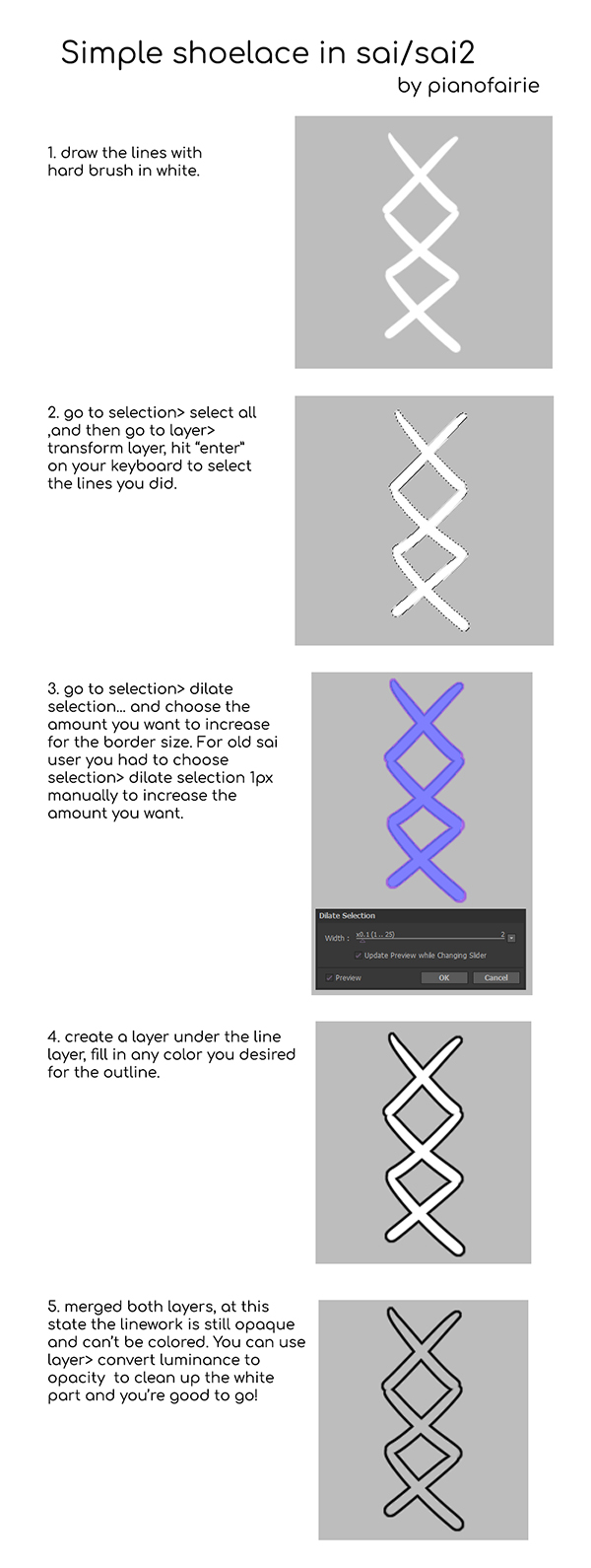 Illustration of Easy Shoelace Tutorial For Absolute Beginners