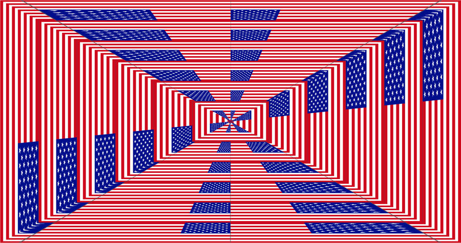 Optilux Deviantart USA FLAG ABSTRACT-XX by OPTILUX on DeviantArt