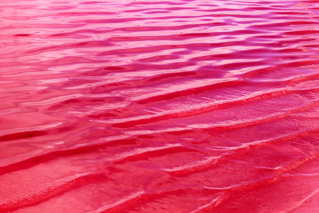 Pink Lake Enhanced