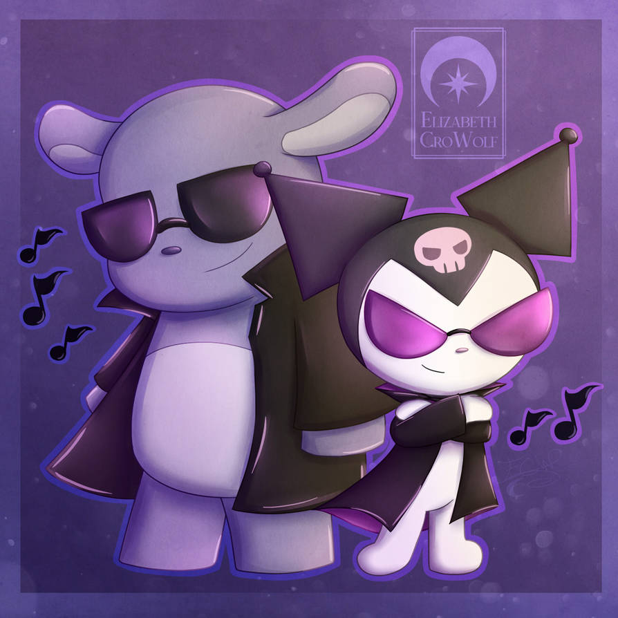 Kuromi And Baku By ElizabethCroWolf On DeviantArt kuromi-and-baku-by-elizabethcrowolf-on-deviantart