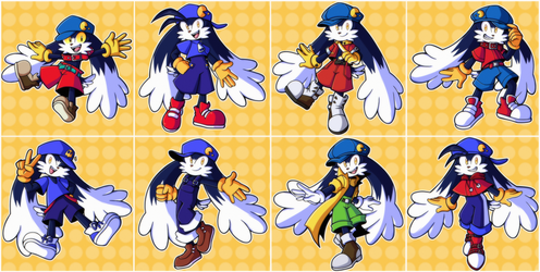 Klonoa Outfits