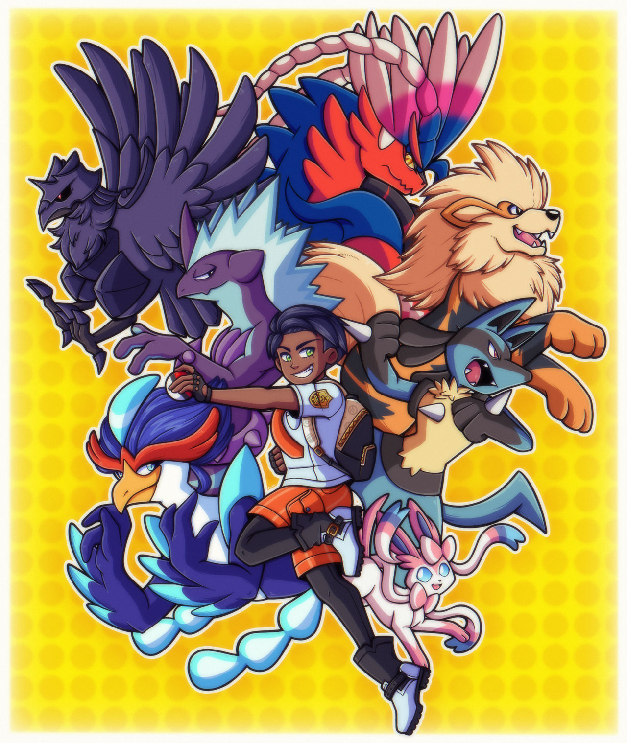 Pokemon Team by LIXcreates on DeviantArt