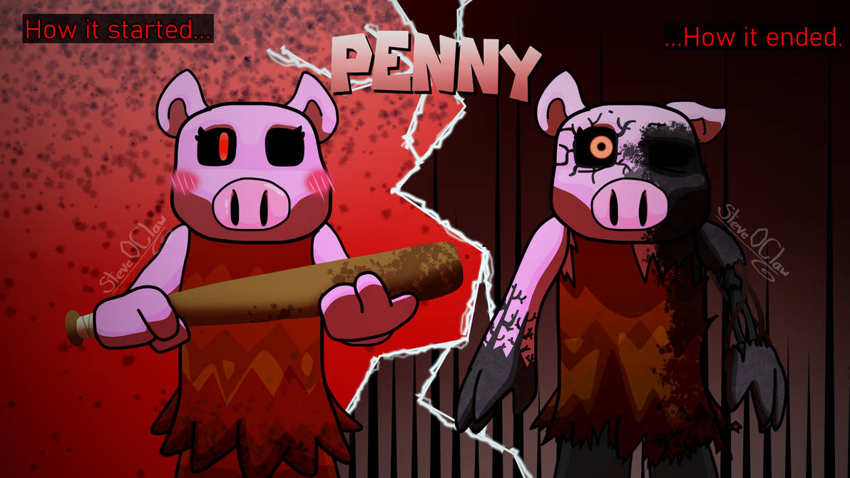 Roblox Piggy  old Penny fanart : r/roblox