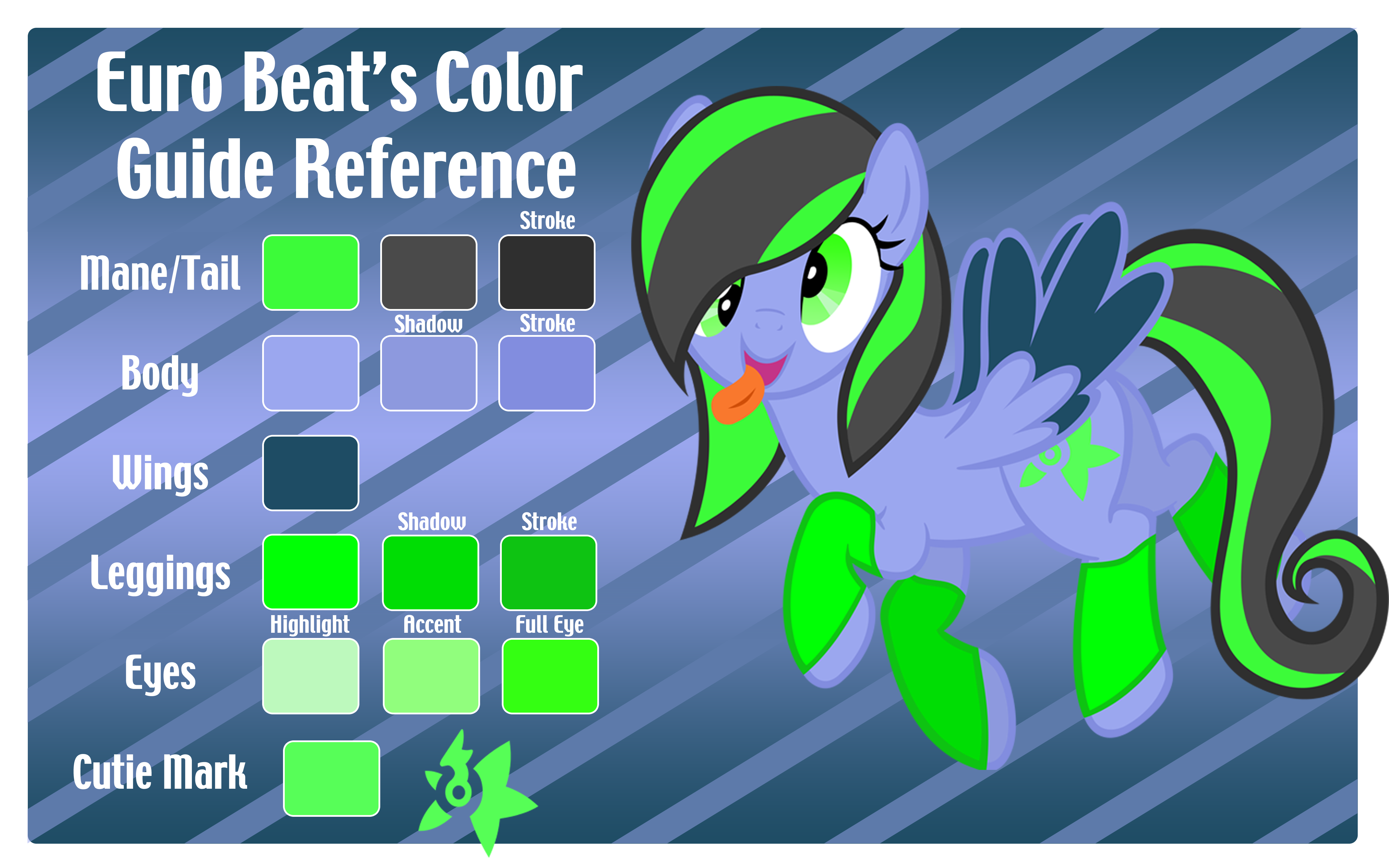 Euro Beat Color Guide Reference