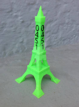 Mini-Eiffel Tower Deus Ex Style