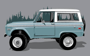 1966 Bronco Sideview