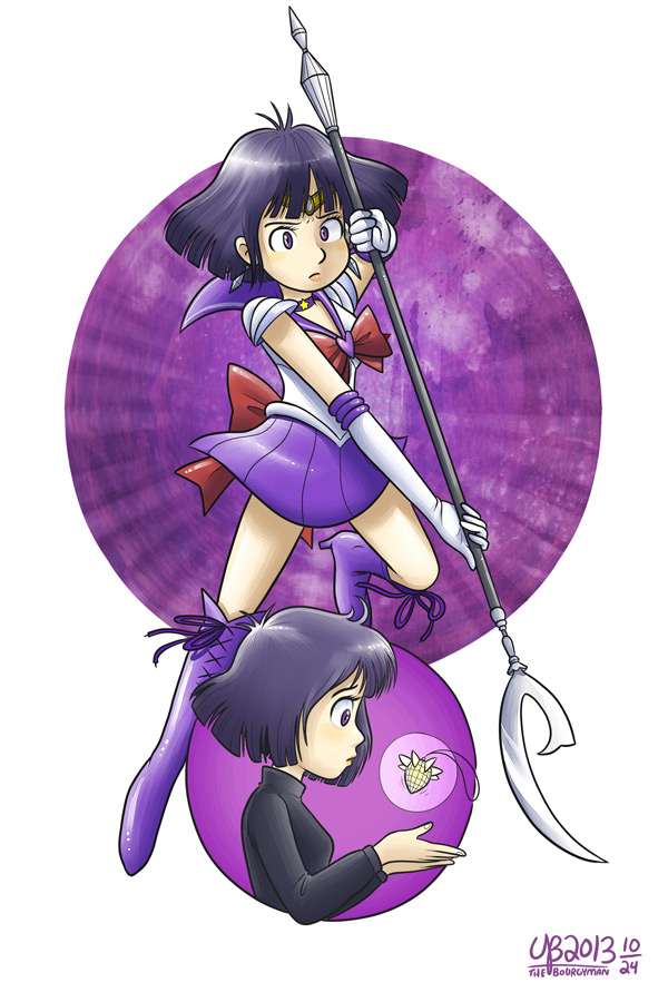 Hotaru Tomoe, alias Sailor Saturn