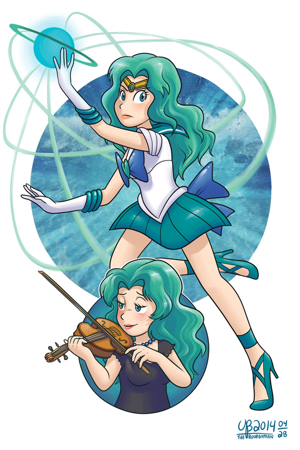 Michiru Kaiou alias Sailor Neptune