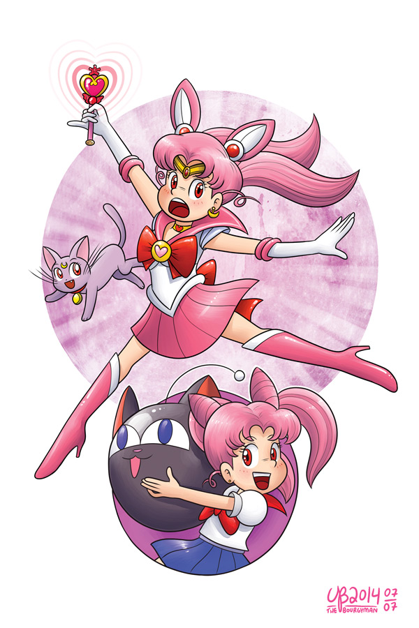 Annoying Pink-haired Brat alias Sailor Chibi Moon