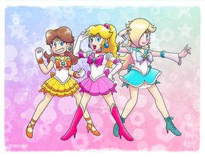 Pretty Guardian Sailor Princesses!