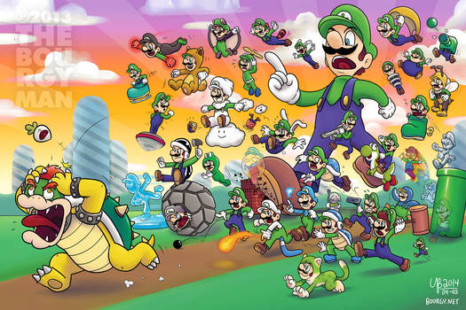 33 Years of Power-Ups (Luigi version)