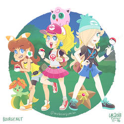 Pokemon Trainer Princesses