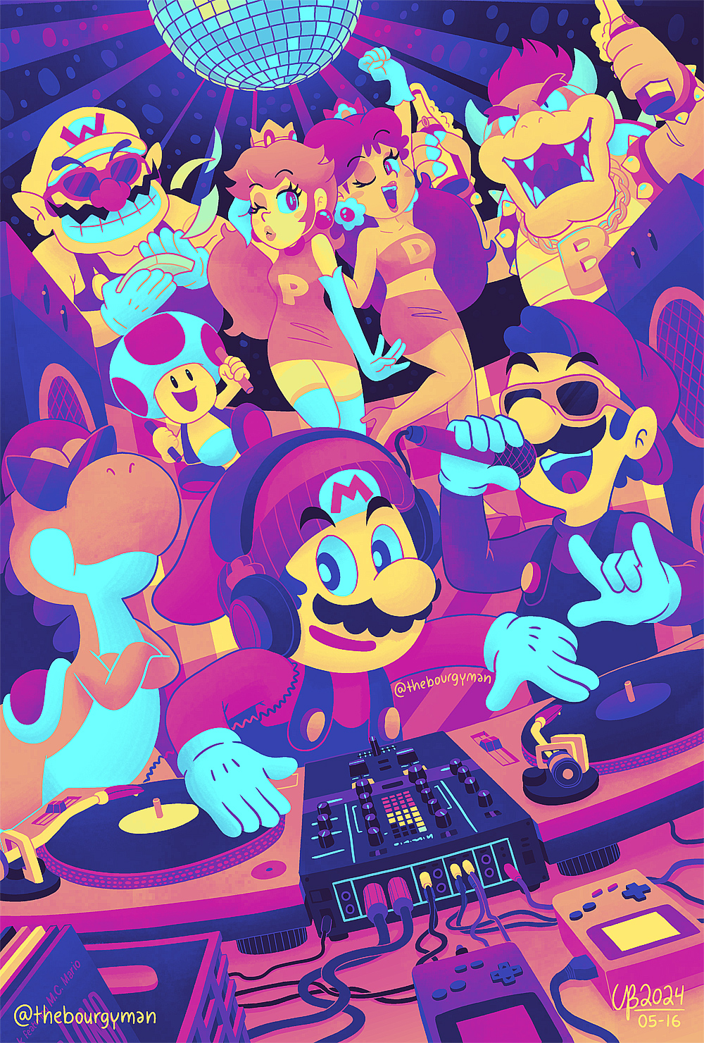 Disco Shell SUPER MARIO COMPACT DISCO by TheBourgyman on DeviantArt