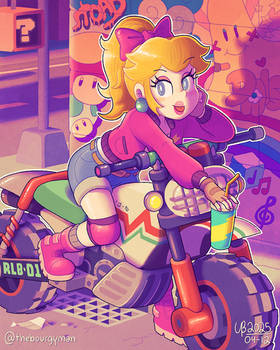 Just Chillin' After The Race