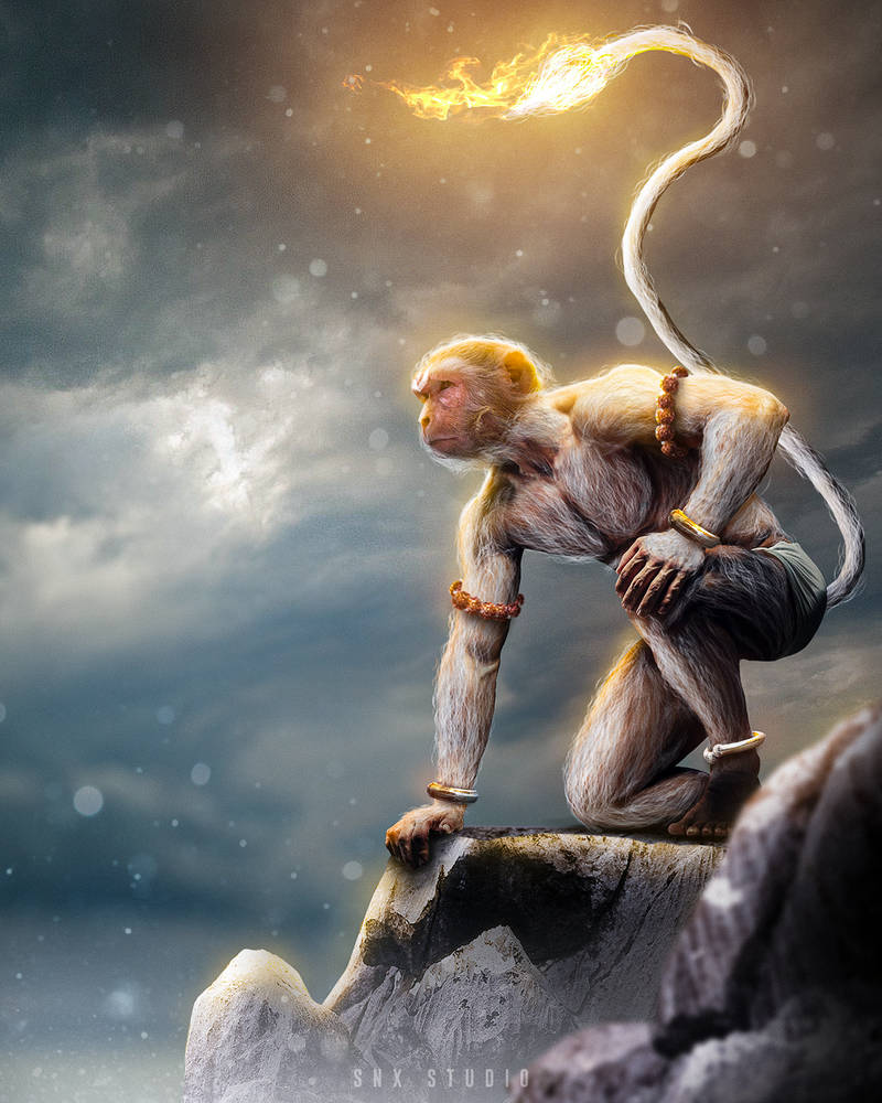 Hanuman-art by snxstudio on DeviantArt