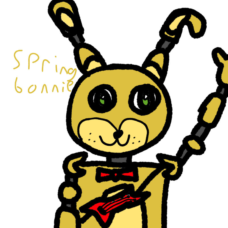 Spring Rabbit Fn Spring bonnie by FNAFARTSforu on DeviantArt