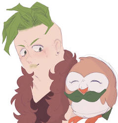 Pesci and a Rowlet bc why not