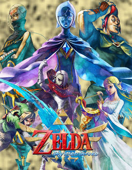 Skyward Sword Random Ad Poster