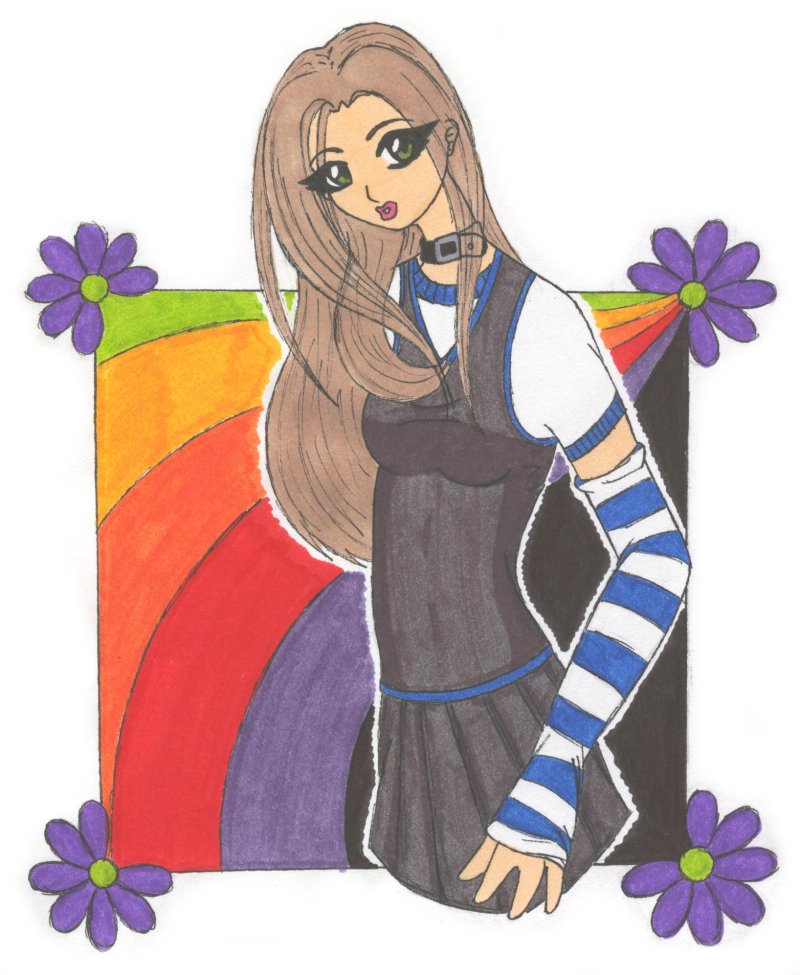 rainbow flowers and Ravenclaws