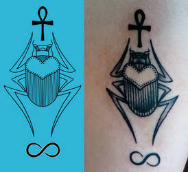 Design and tattoo comparison