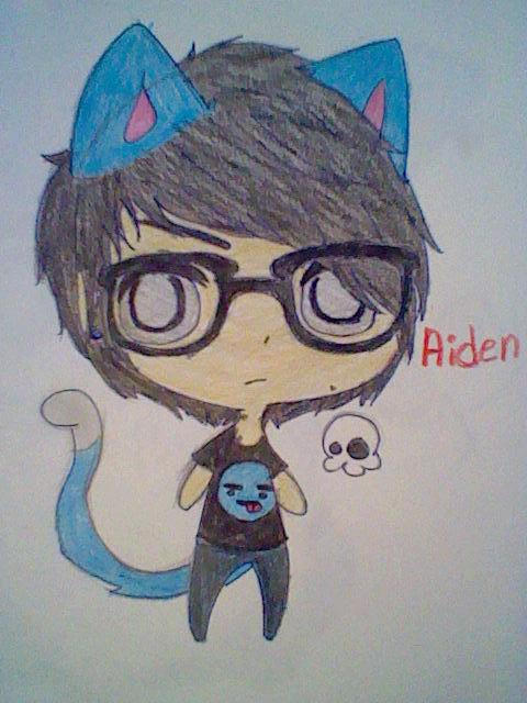 Aiden the Blue Cat