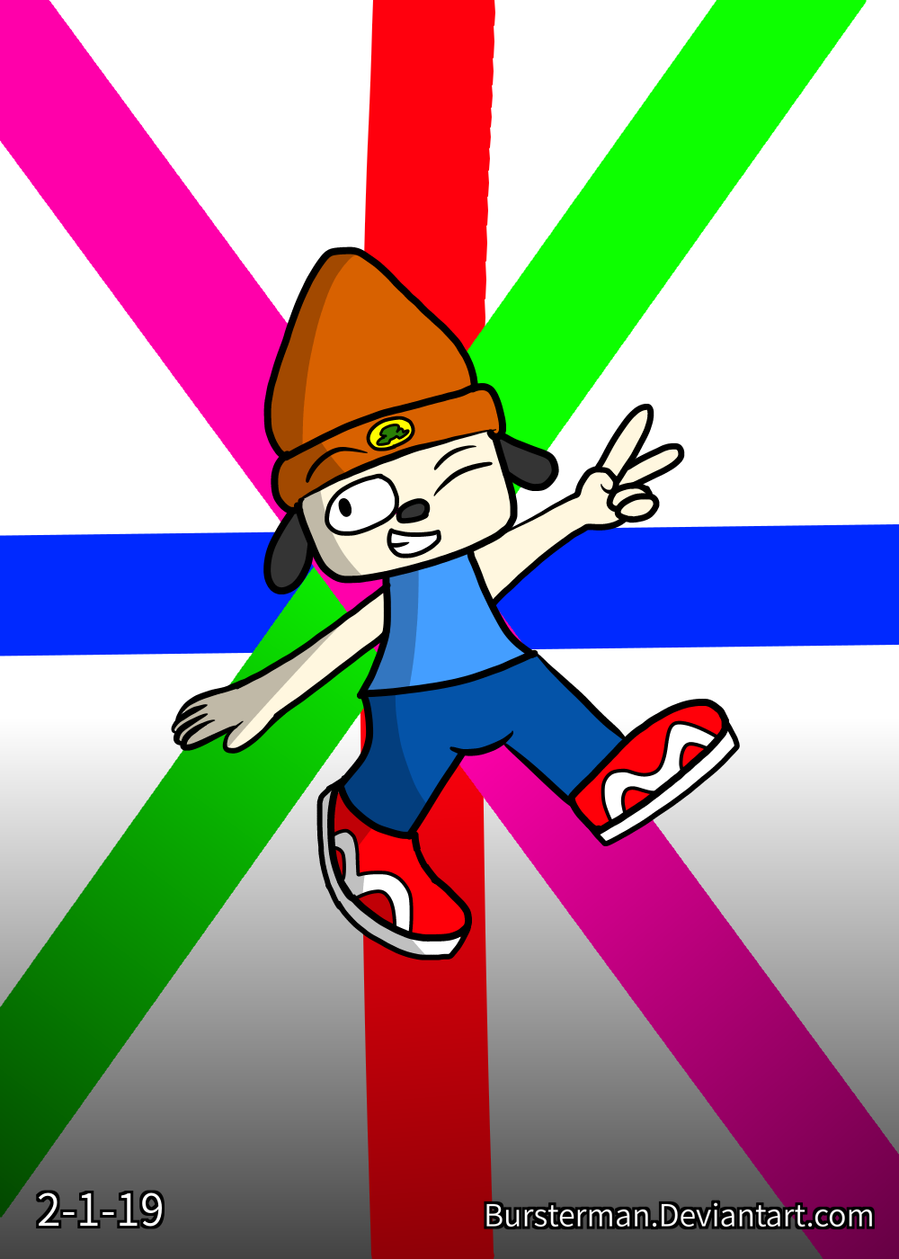 Parappa The Rapper Texture Parappa The Rapper by bursterman on DeviantArt