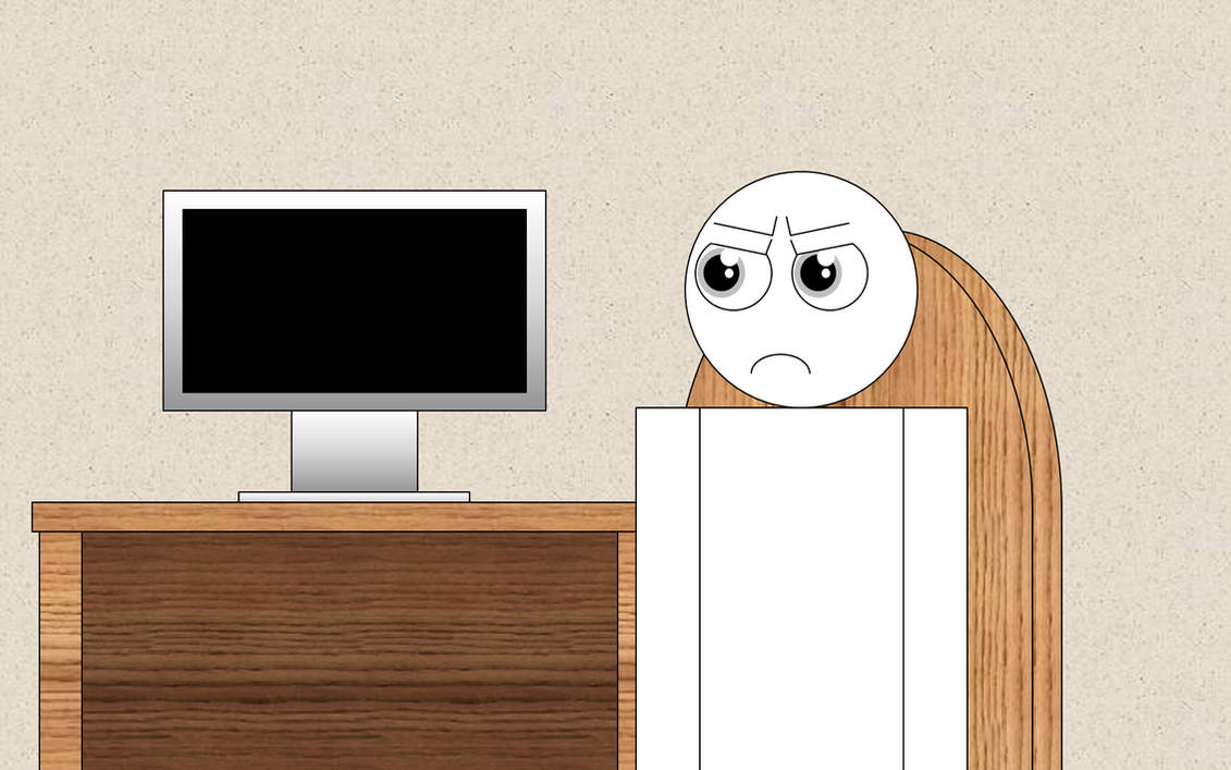 Male OC is angry at template by CPRailDeviants2860 on DeviantArt