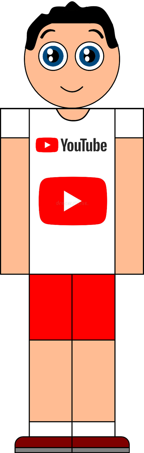 New Oc Youtube As A Person By Cpraildeviants2860 On Deviantart