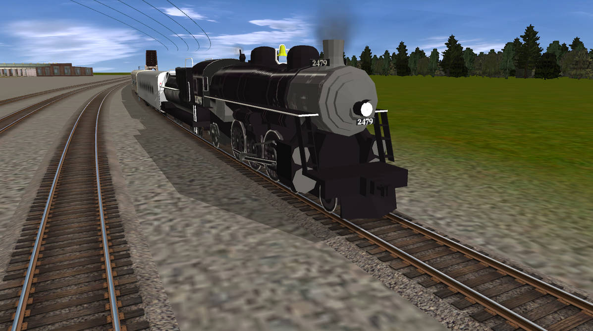 Deviantart Sp Train SP 2479 pulling the express by CPRailDeviants2860 on DeviantArt