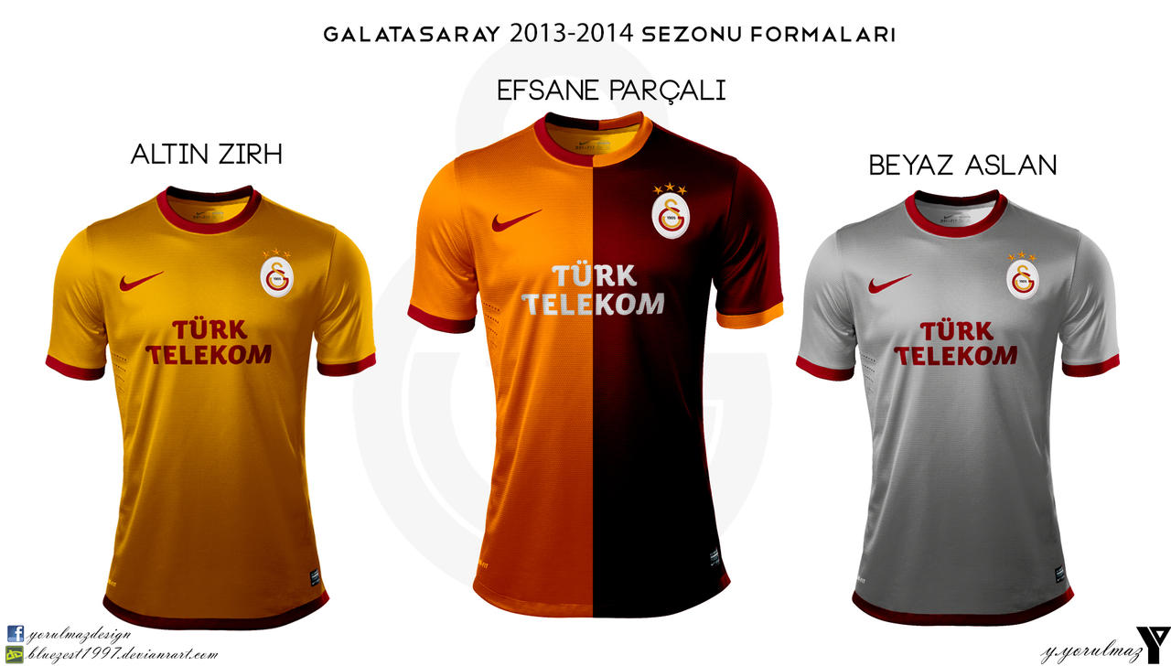 Galatasaray 2013 2014 Forma Tasarimlari