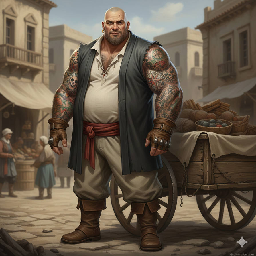 Daemon Merchant traveling merchant by roomtolya on DeviantArt