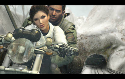 Lara Croft and Chris Redfield - A New Beginning