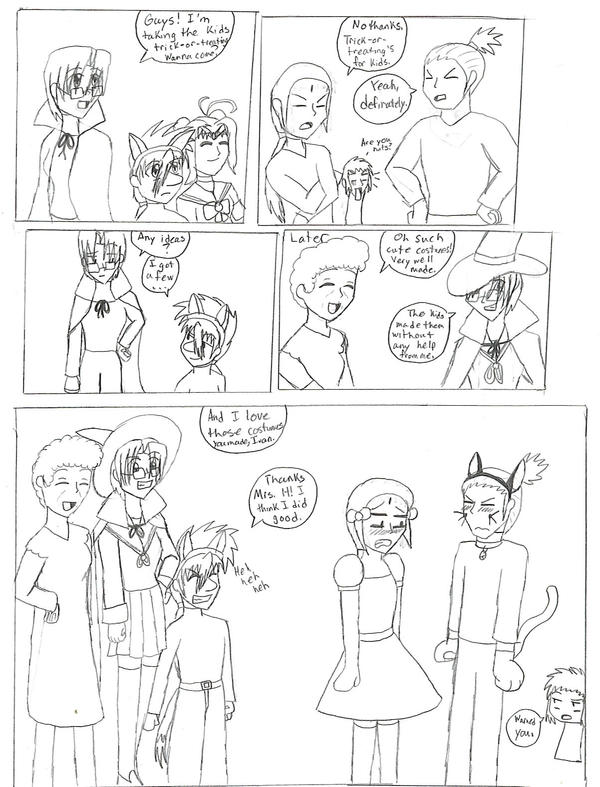 Halloween Comic Part 2 by LadyZeroDark on DeviantArt
