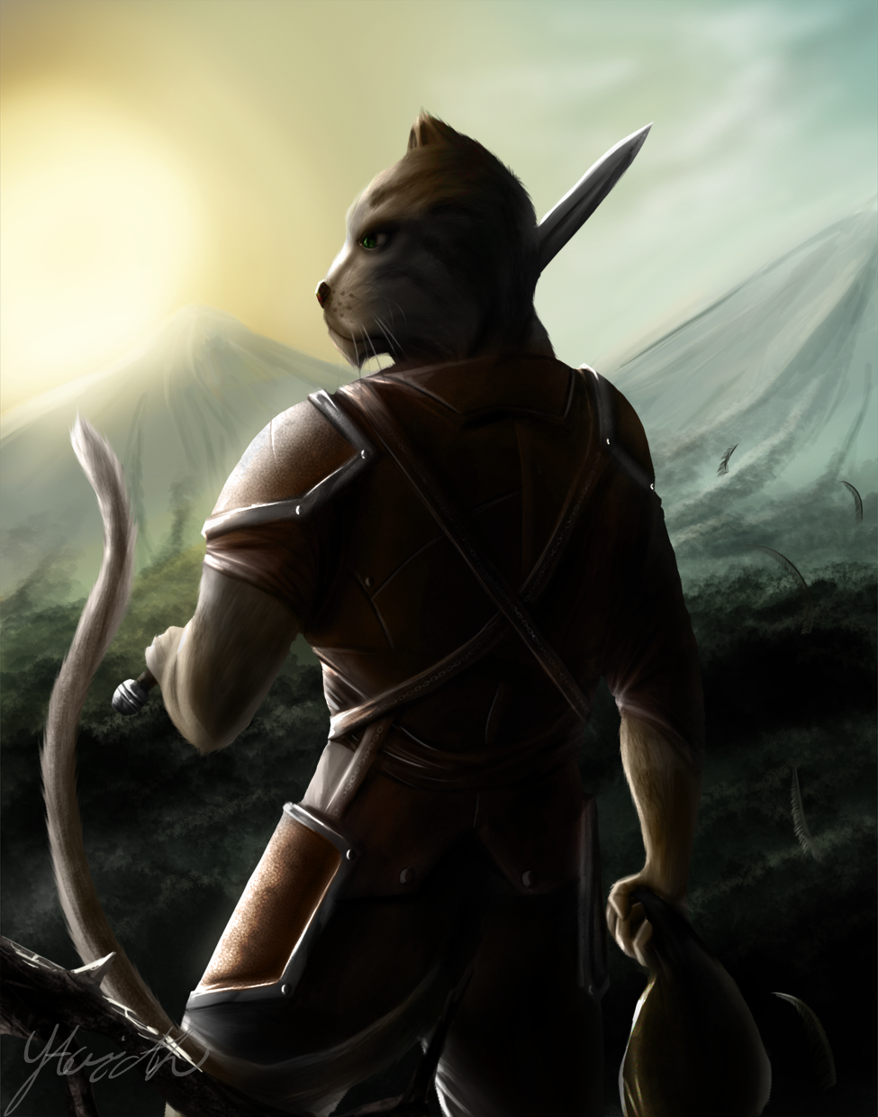 Beast Kin Kajit Khajiit by Yacrical on DeviantArt