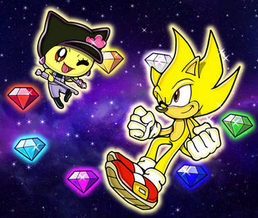 Super Sonic and Super Melodytchi!