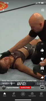 Luana Carolina Knocked Spark Out!