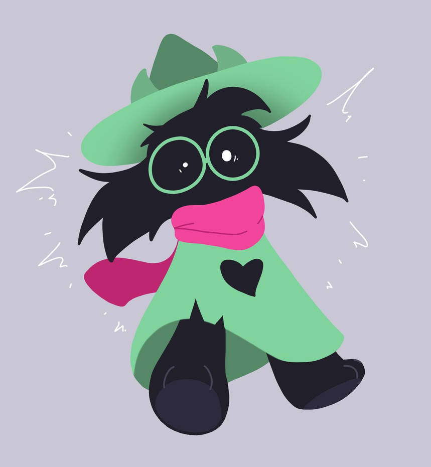 Shocked ralsei | Deltarune by CarlCrimes66 on DeviantArt