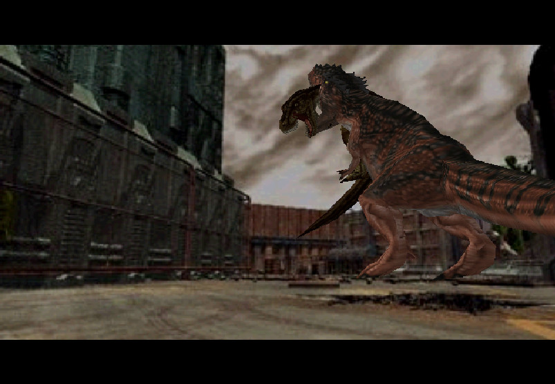 Giganotosaurus defeats the T. rex - Dino Crisis 2 by Aram-Rex on DeviantArt