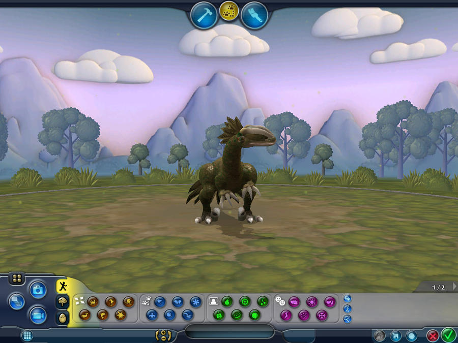 Spore Utahraptor by Merchasaurus on DeviantArt