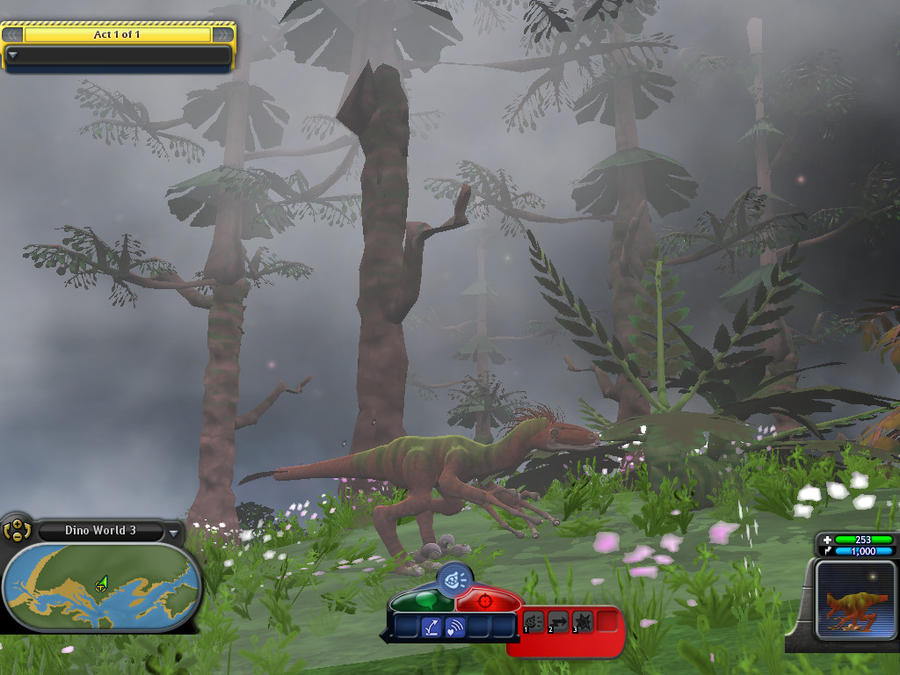 Spore Raptor in the Forest by Merchasaurus on DeviantArt