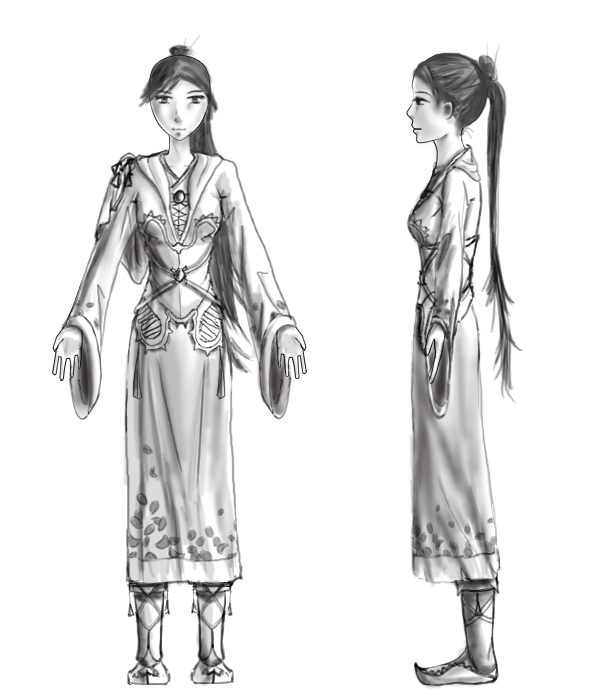 Game Character Robes by UmberOwl on DeviantArt