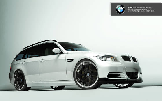 bmw 335i touring e90 custom 01