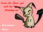 :V-day: Mimikyu-tie~ by Iyzeekiil